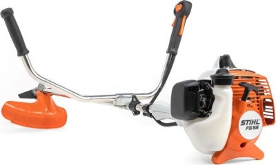 Триммер бензиновый STIHL FS 55 (1 л.с.; Леска/Нож; Прямая) прокат