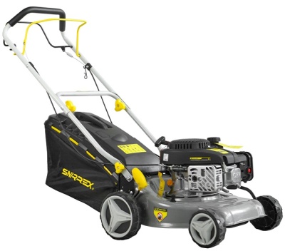 Газонокосилка бензиновая SNIRREX PM4025 самоходная (Да; 2,5 л.с.; 400 мм; с мульчированием; 4-х тактный) (Б/У, потертости) прокат