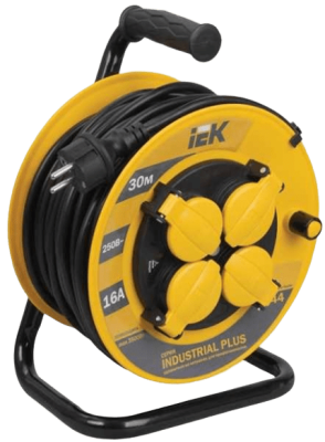 Удлинитель на катушке IEK Industrial plus 4х30м УК30 3х1.5 WKP15-16-04-30-44 280613 от 07.05.2020 19