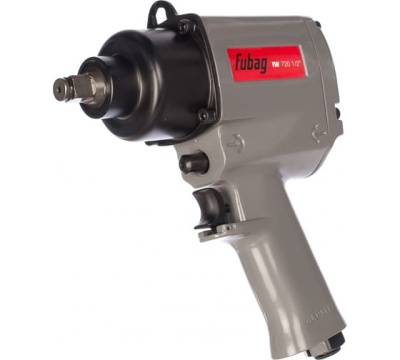 Пневмогайковерт FUBAG  IW720 1/2" ударный + набор головок в кейсе (226 л/мин; 6,3 атм; рапид (EURO); 720 Нм; 8 000 об/мин) прокат