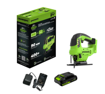 Лобзик аккумуляторный GREENWORKS GD24JS90 прокат