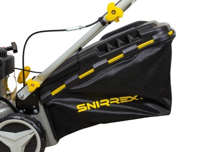 Газонокосилка бензиновая SNIRREX PM4025 самоходная (Да; 2,5 л.с.; 400 мм; с мульчированием; 4-х тактный) (Б/У, потертости) прокат