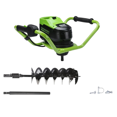 ПРОКАТ Мотобур аккумуляторный GREENWORKS GC-AUGER прокат