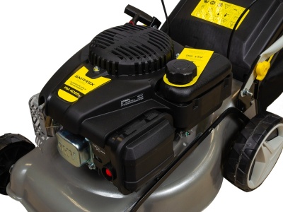 Газонокосилка бензиновая SNIRREX PM4025 самоходная (Да; 2,5 л.с.; 400 мм; с мульчированием; 4-х тактный) (Б/У, потертости) прокат